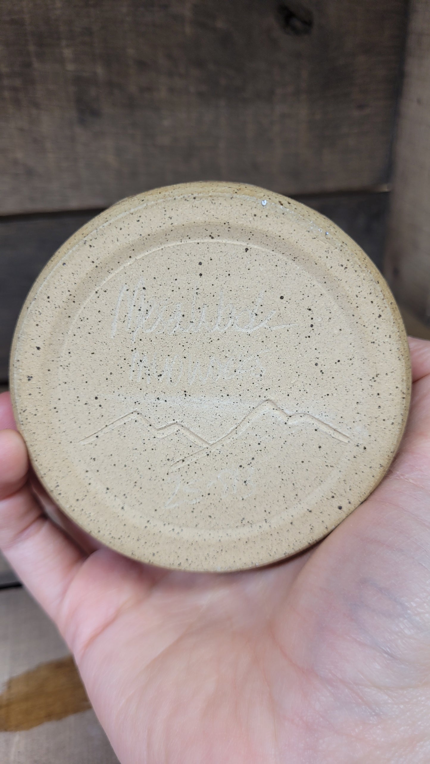 Mountain Thrown Brown Elk Antler Tumbler #1 13oz