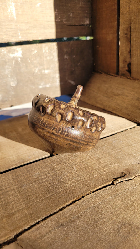 Wheelthrown Hollow Acorn 25-677