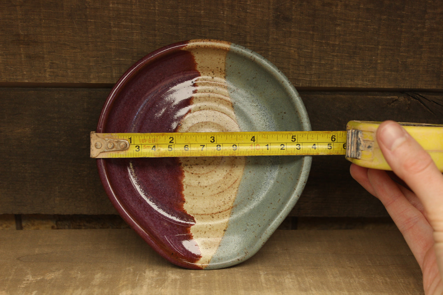 Purple, Chai, Blue Swirl Spoonrest