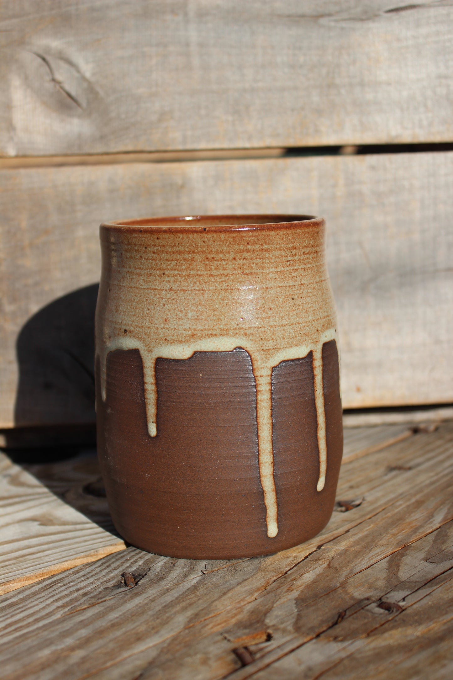 Chocolate Chai Drip Vase