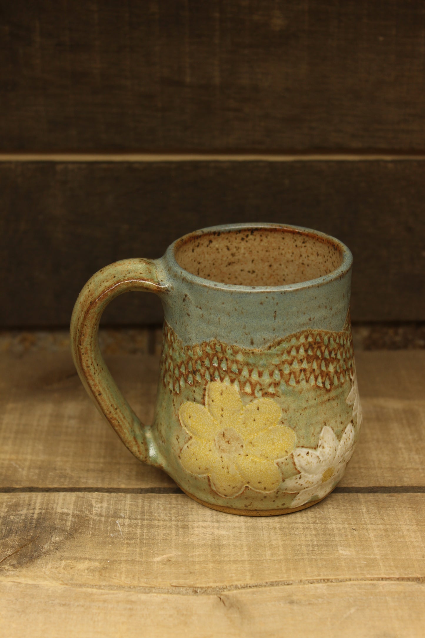 Mountain Thrown Daisy Susan Mountain Mug #1 14oz