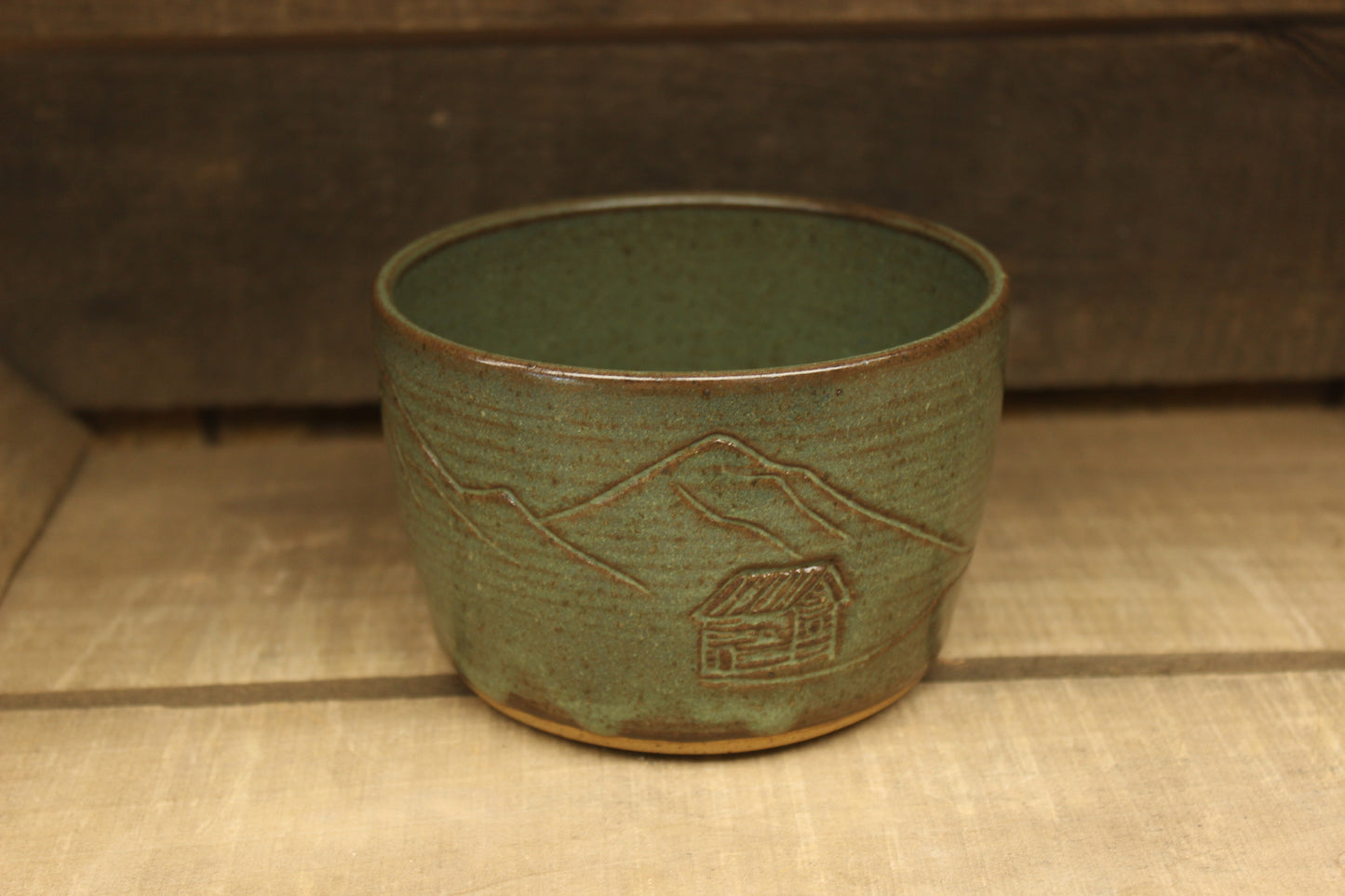 Green Mountain Cabin Bowl 20oz