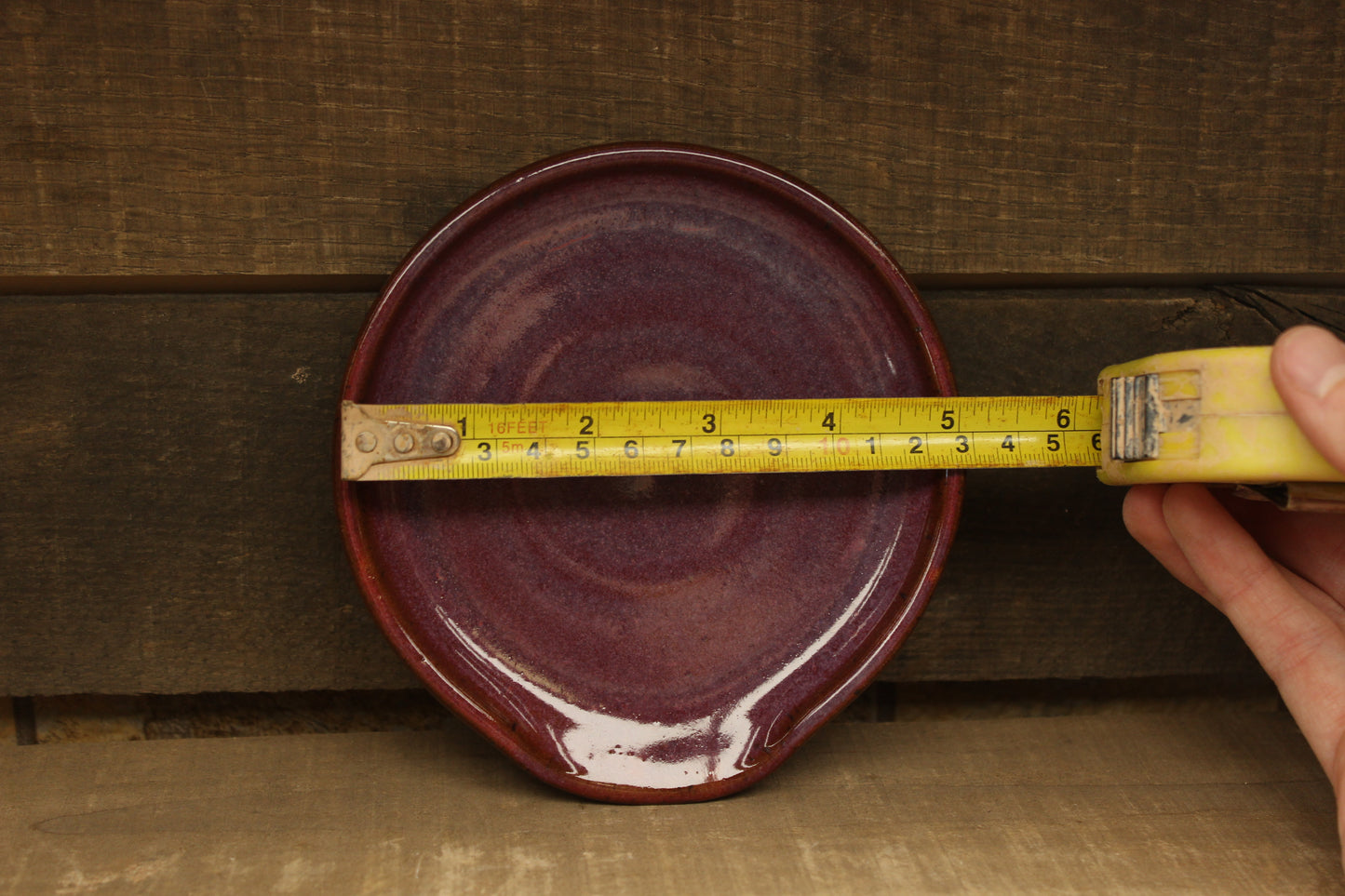 Purple and Red Swirl Spoonrest