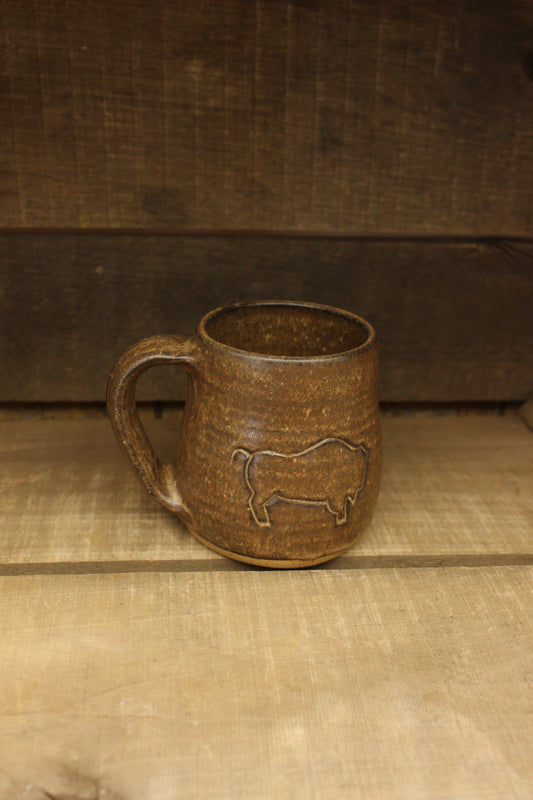 Brown Buffalo Mug 12oz