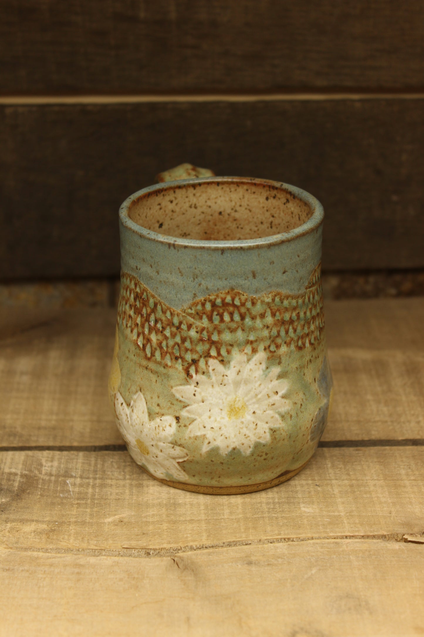 Mountain Thrown Daisy Susan Mountain Mug #1 14oz
