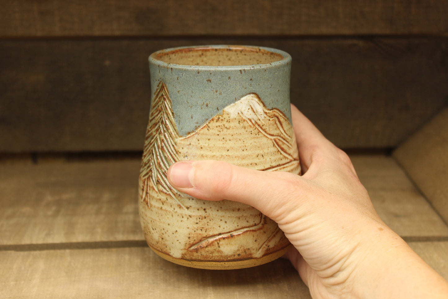 Mountain Road Tumbler 17oz