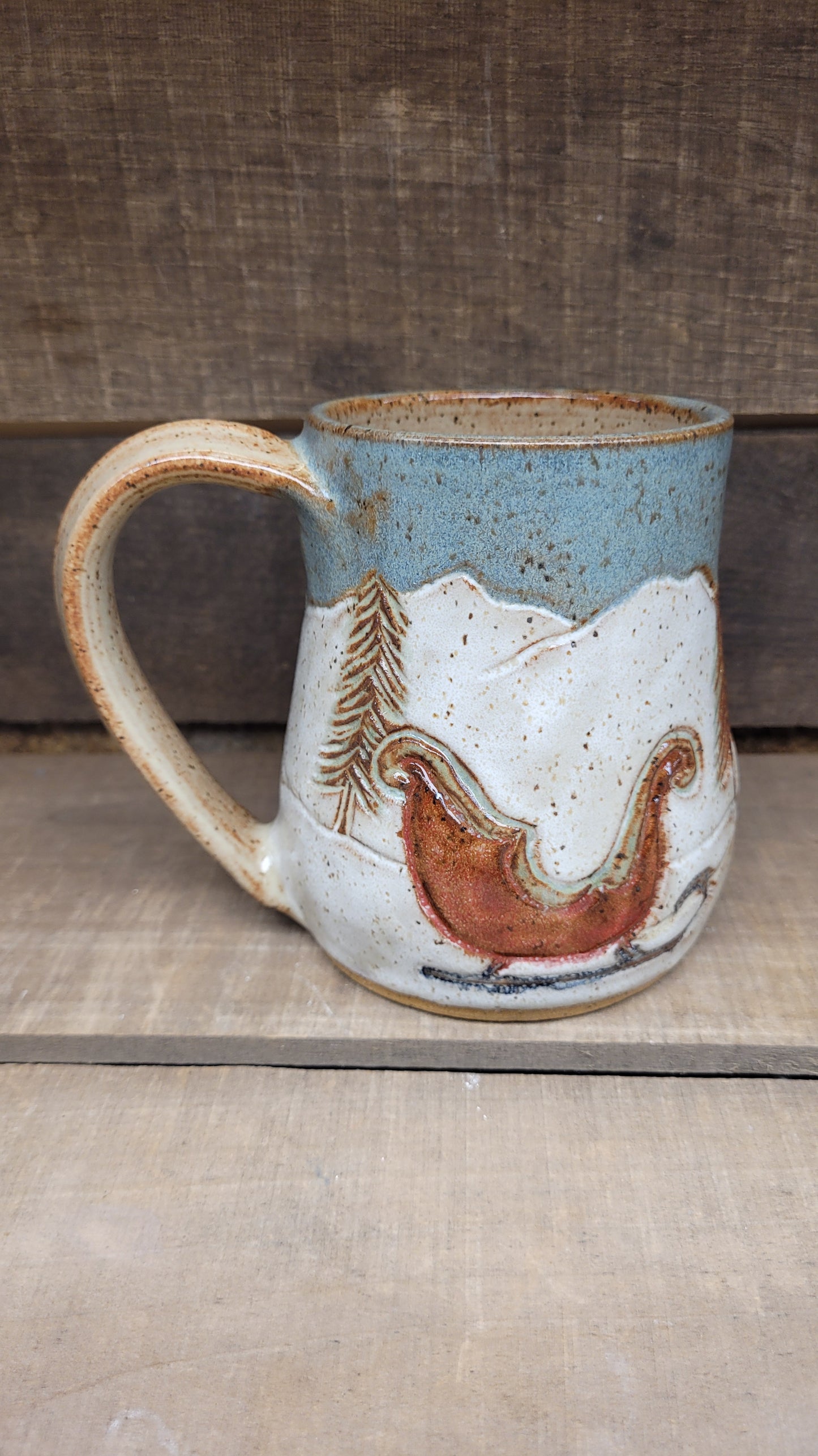 One Horse Open Sleigh Mug #7 20oz