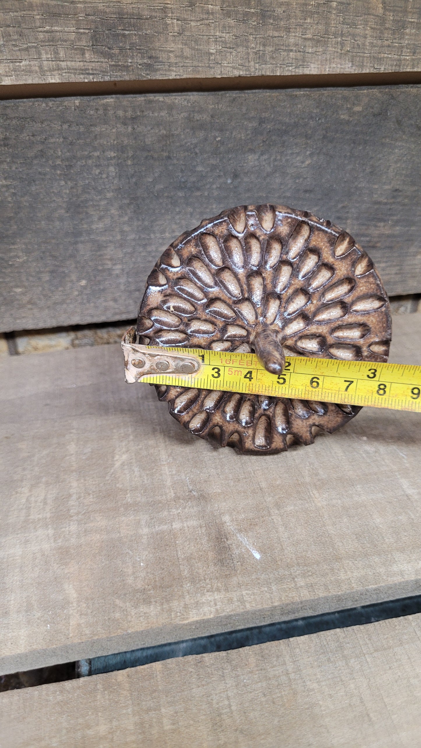 Cacao Wheelthrown Hollow Acorn 25-824