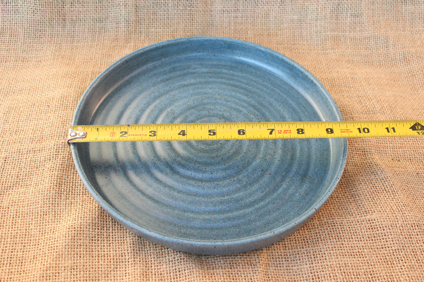 Satin Oribe Swirl Dinner Plate 9.5"