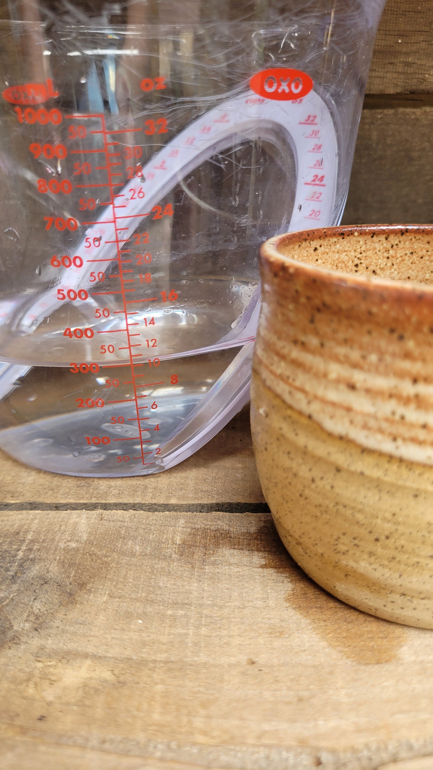 Mountain Thrown Chai Drippy Cup/Small Bowl 10oz