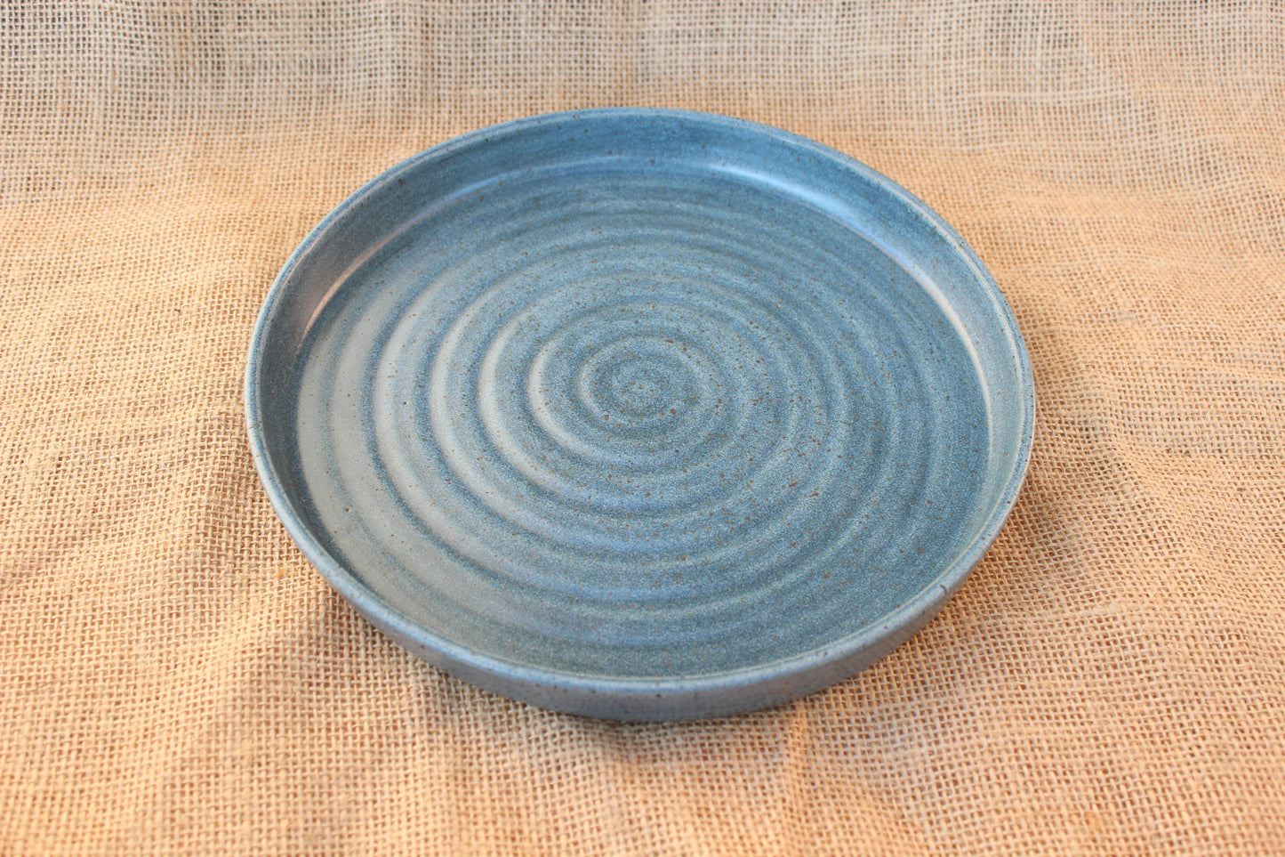 Satin Oribe Swirl Dinner Plate 9.5"
