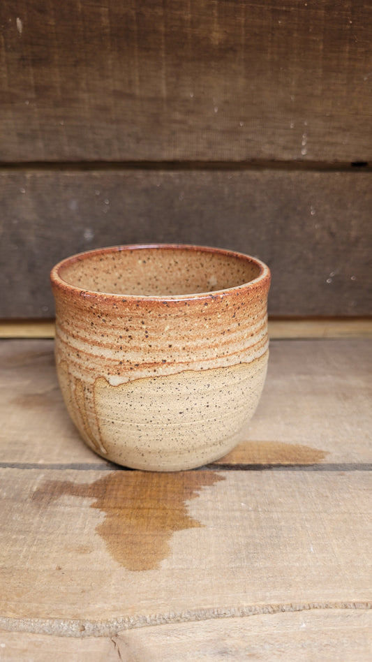 Mountain Thrown Chai Drippy Cup/Small Bowl 10oz
