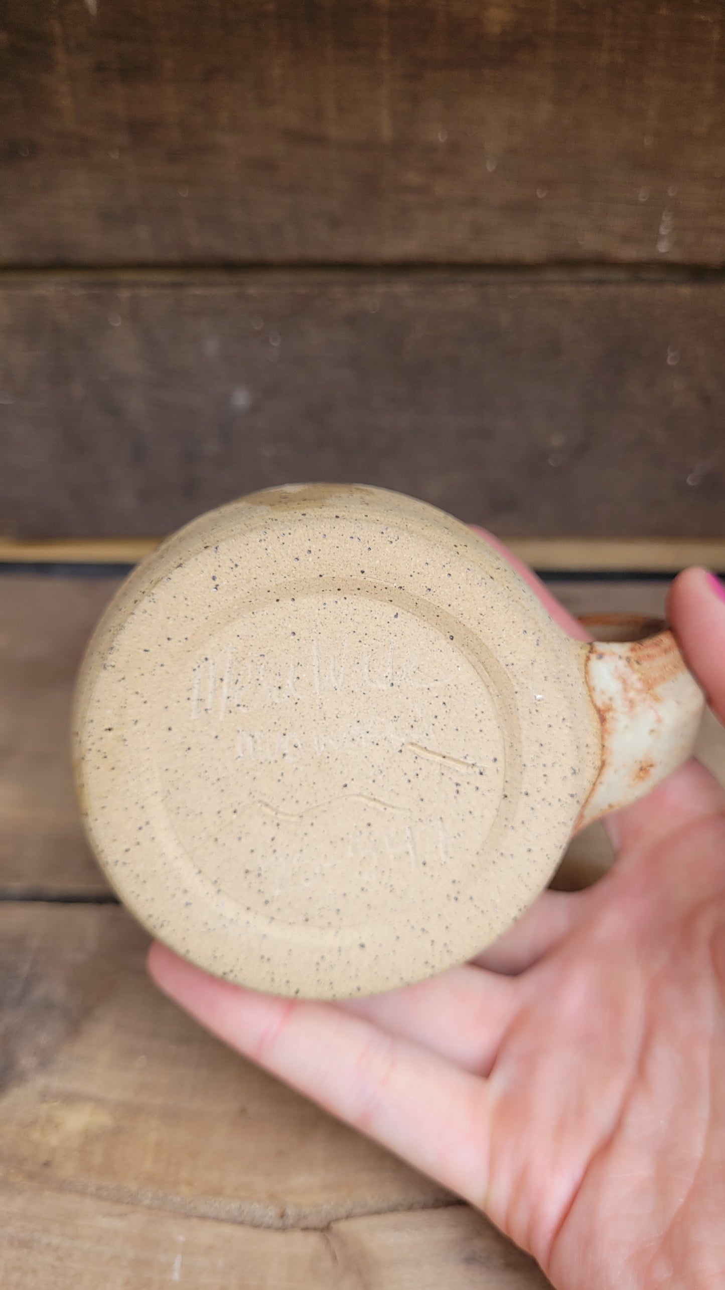 Mountain Thrown Chai Drip Mug #1  10oz