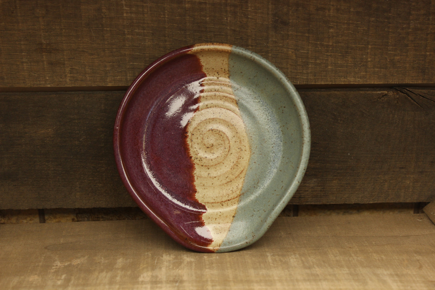 Purple, Chai, Blue Swirl Spoonrest