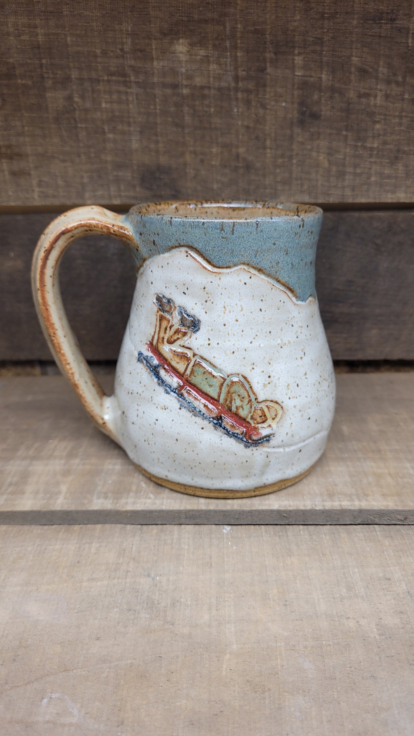 Toboggan to the Cabin Mug #2 16oz