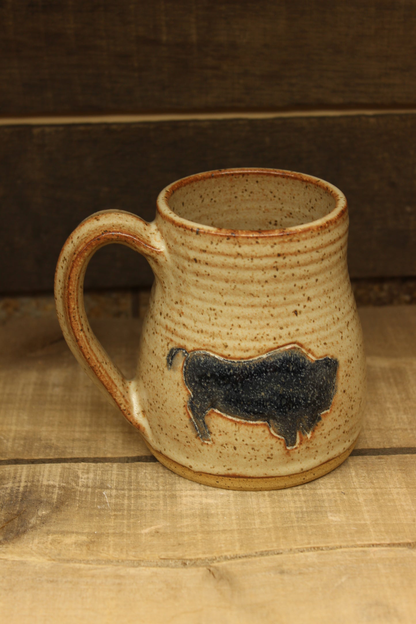 Chai and Black Bison Mug *2nd 16oz