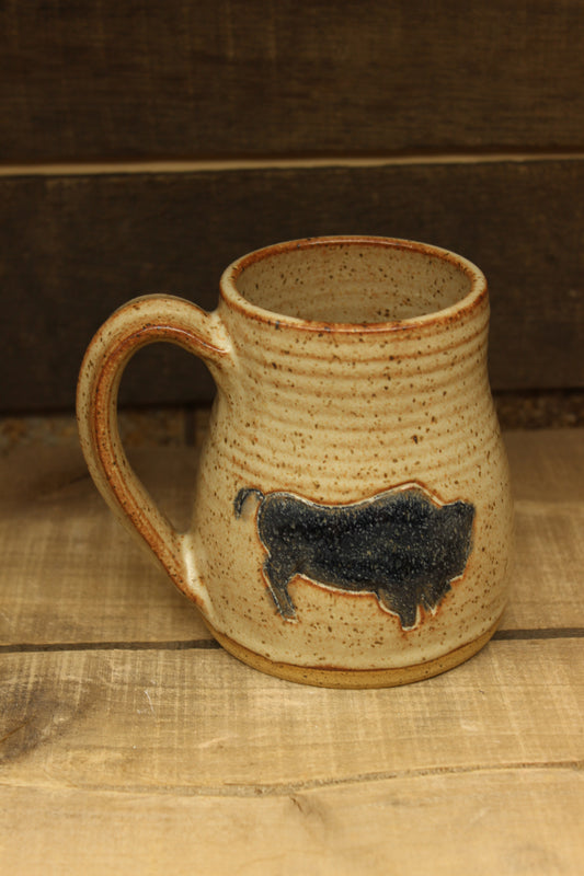 Chai and Black Bison Mug *2nd 16oz
