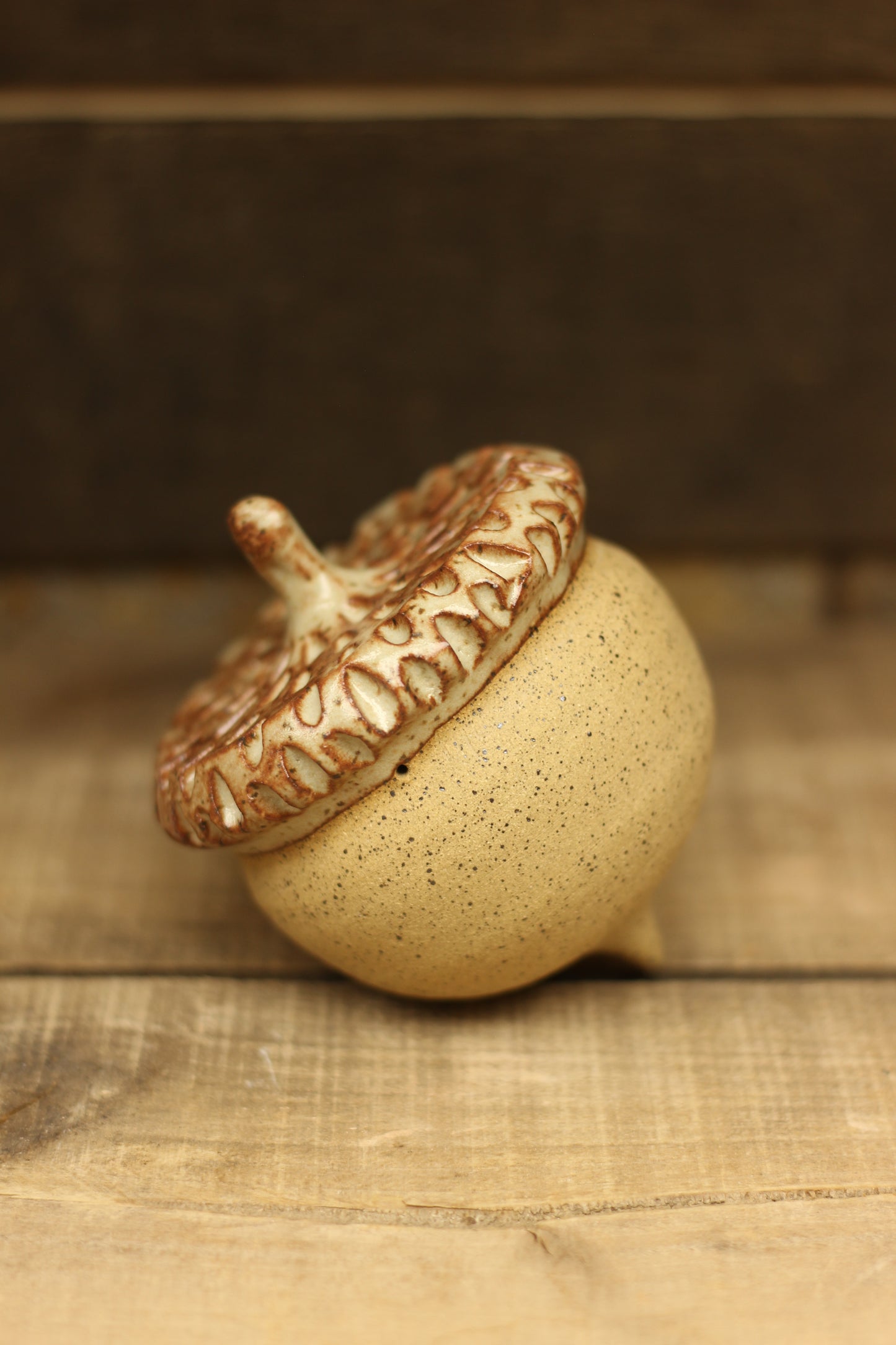 Chai Wheelthrown Hollow Acorn