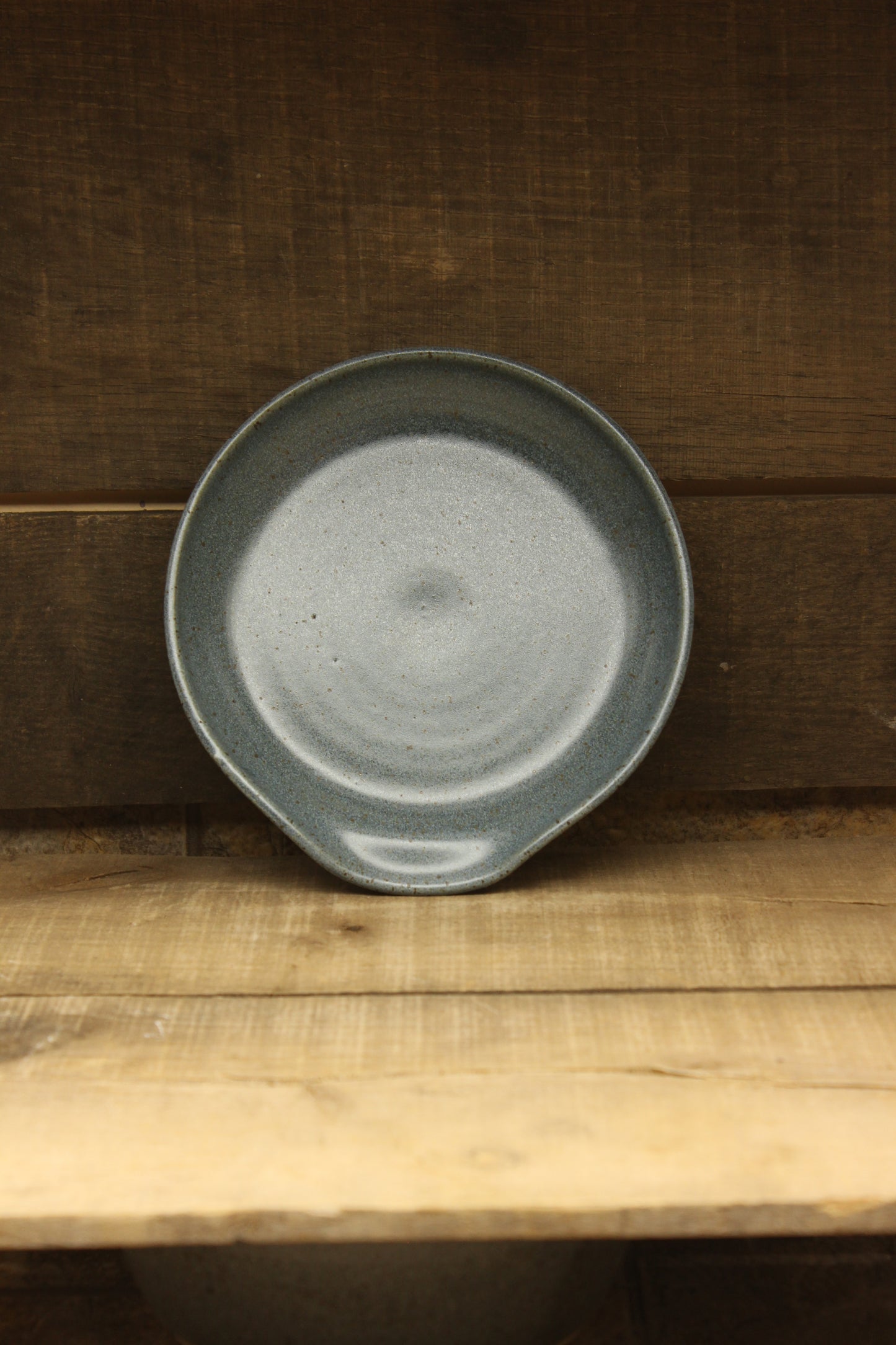 Satin Oribe Wheelthrown Spoonrest