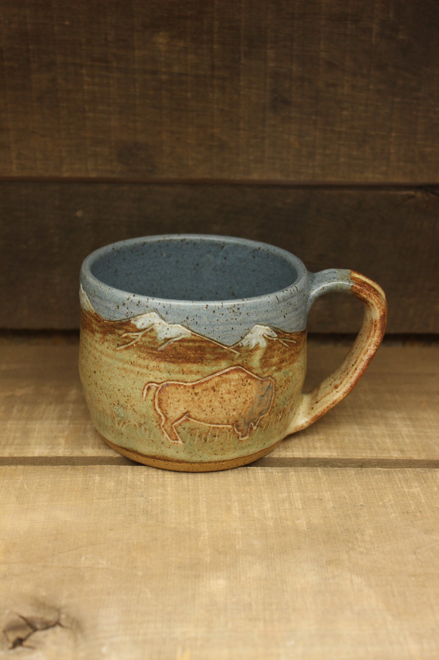 Buffalo Mountain Cappuccino Mug 21oz