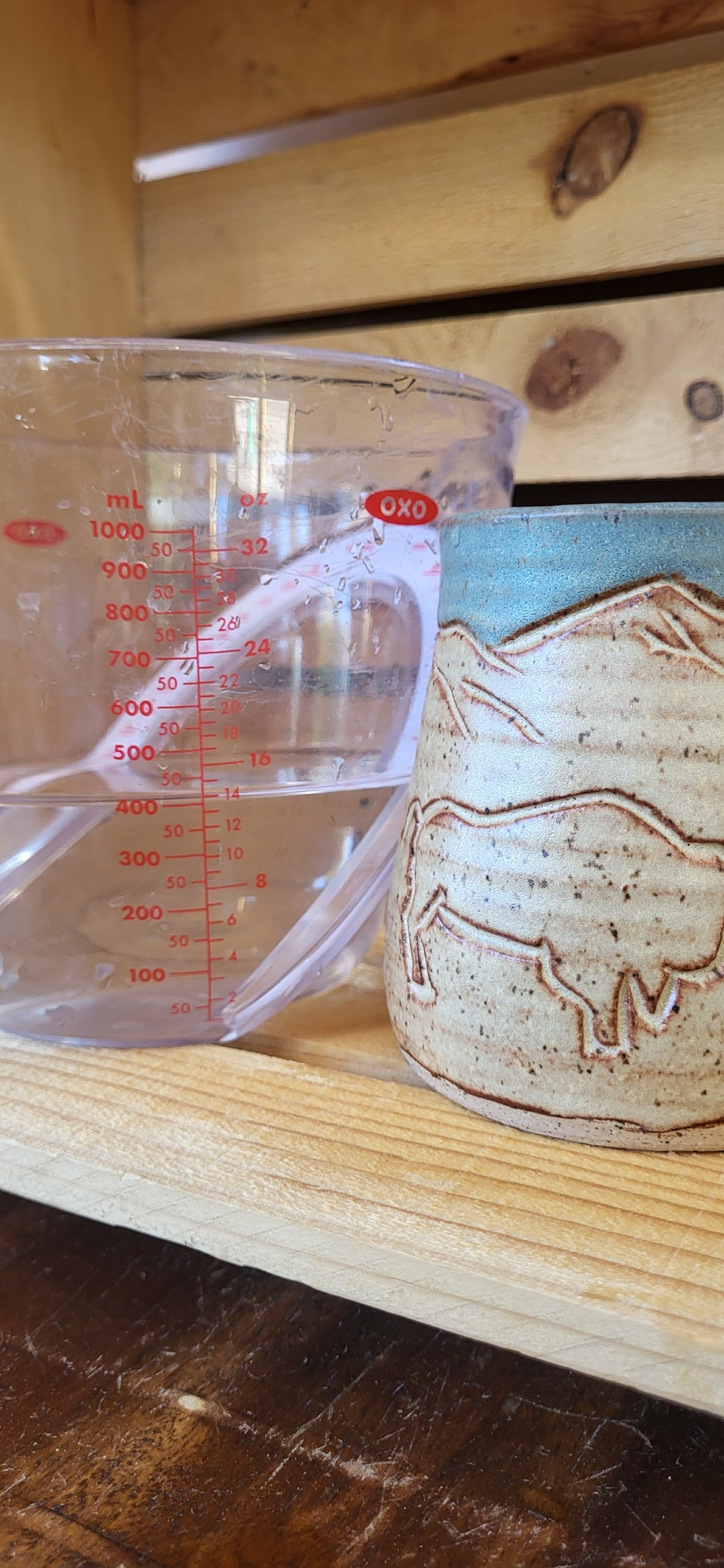 Mountain Thrown Buffalo Mountain Mug #2 14oz