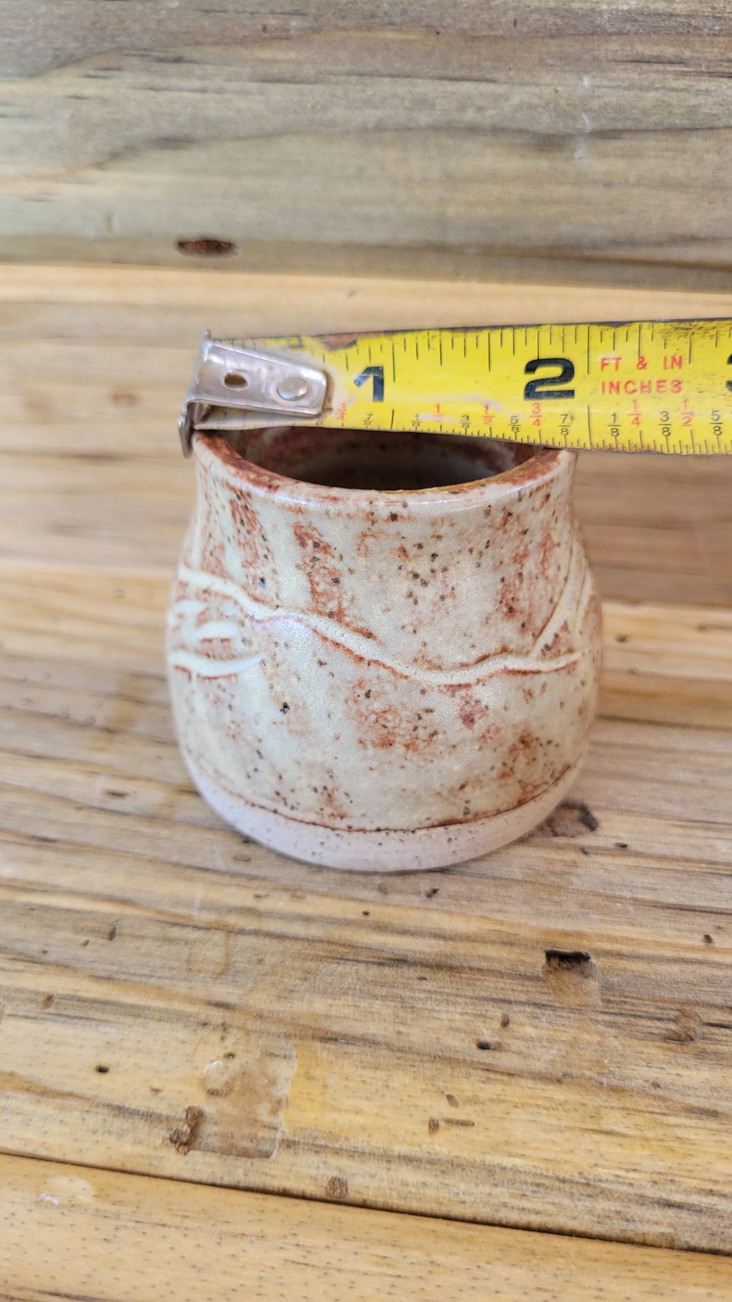 Brushed Chai Mountain Tiny Pot