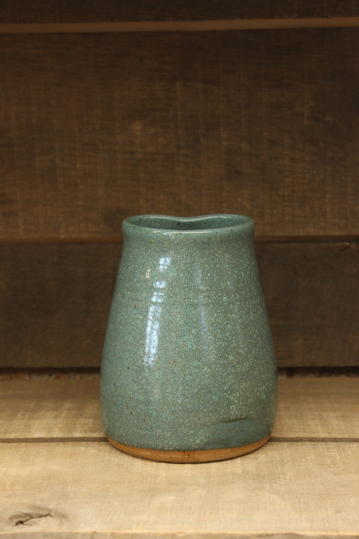 Turquoise Heart Tumbler/Vase