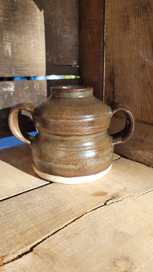 Rustic Green Vase