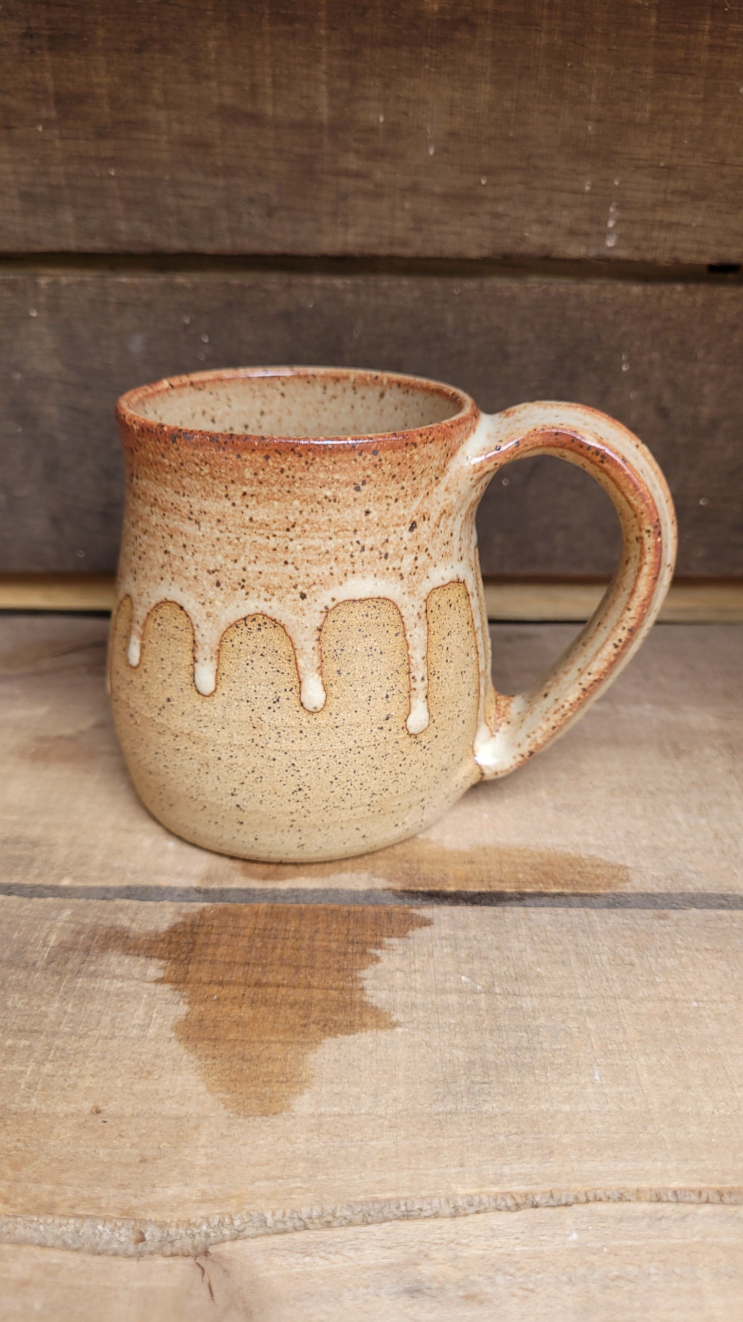 Mountain Thrown Chai Drip Mug #1  10oz