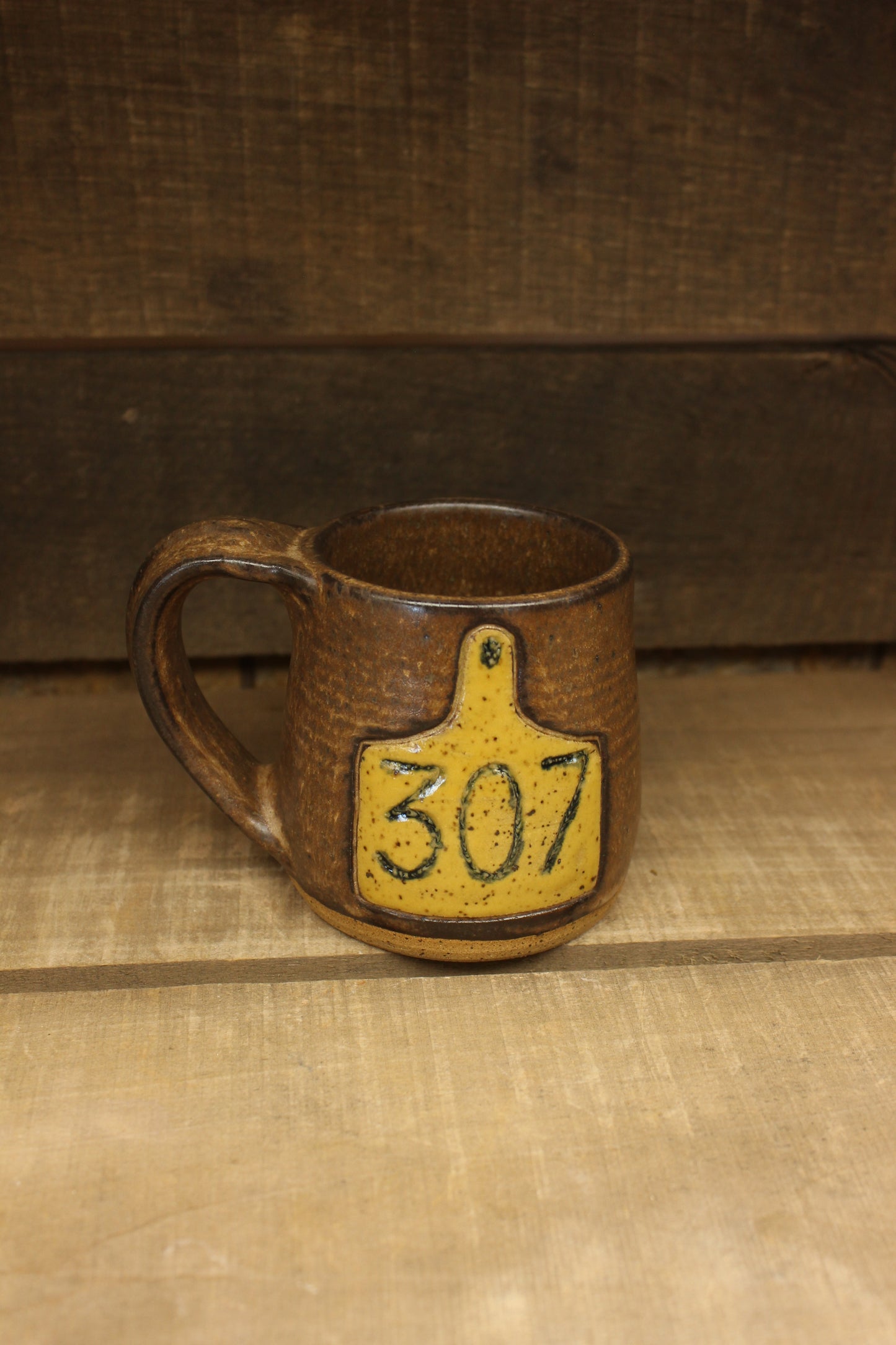307 Ear Tag Mini Mug 9oz