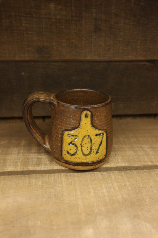 307 Ear Tag Mini Mug 9oz